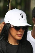 Zuri Nzuri White Baseball Cap | Black on White - Image 2