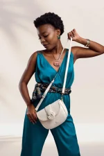 Duafe Cream Signature Crossbody