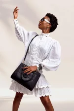 Duafe Black City Bag