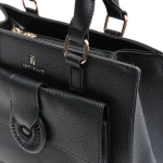 Duafe Black City Bag - Image 4