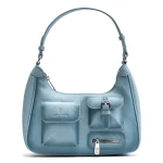 Fafanto Slate Blue Shoulder Bag - Image 2