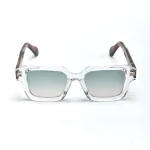 ABAN Transparent & Demi Brown Polarized Sunglasses - Image 2
