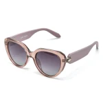 Bese Saka Chocolate & Mauve Polarized Sunglasses - Image 3