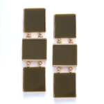 Abe Dua Matcha Gold-Plated Dangle Earrings - Image 2