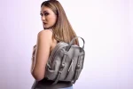 Sankofa Soft Grey City Backpack - Image 8