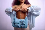 Fafanto Slate Blue Shoulder Bag - Image 6