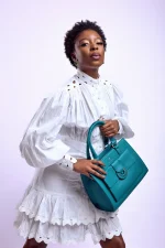Duafe Teal City Bag - Image 7