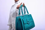 Duafe Teal City Bag - Image 6