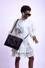 Duafe Black City Bag - Image 7