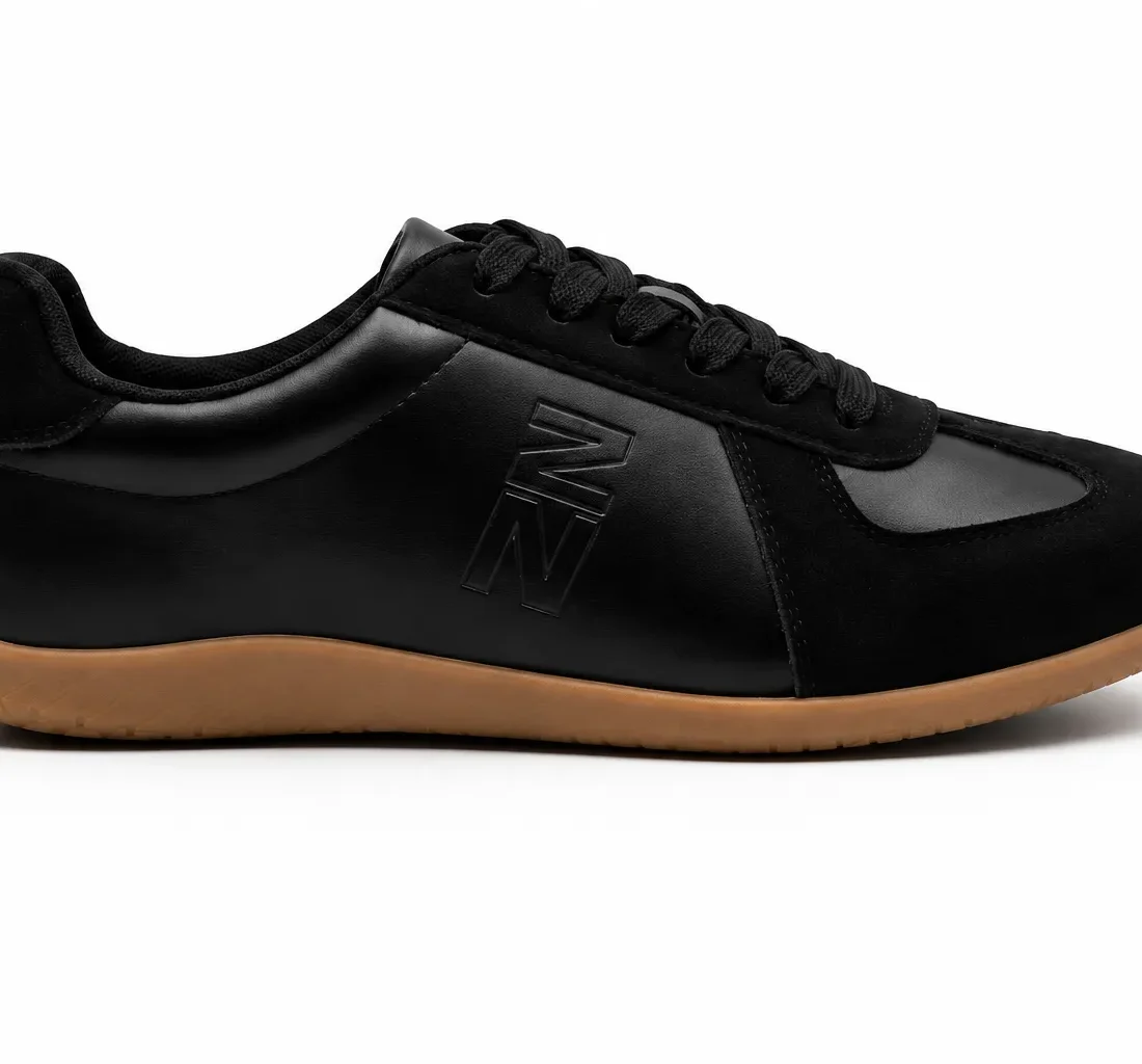 Zuri Black Luxe Sneaker