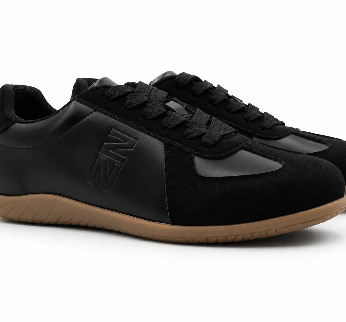 Zuri Black Luxe Sneaker