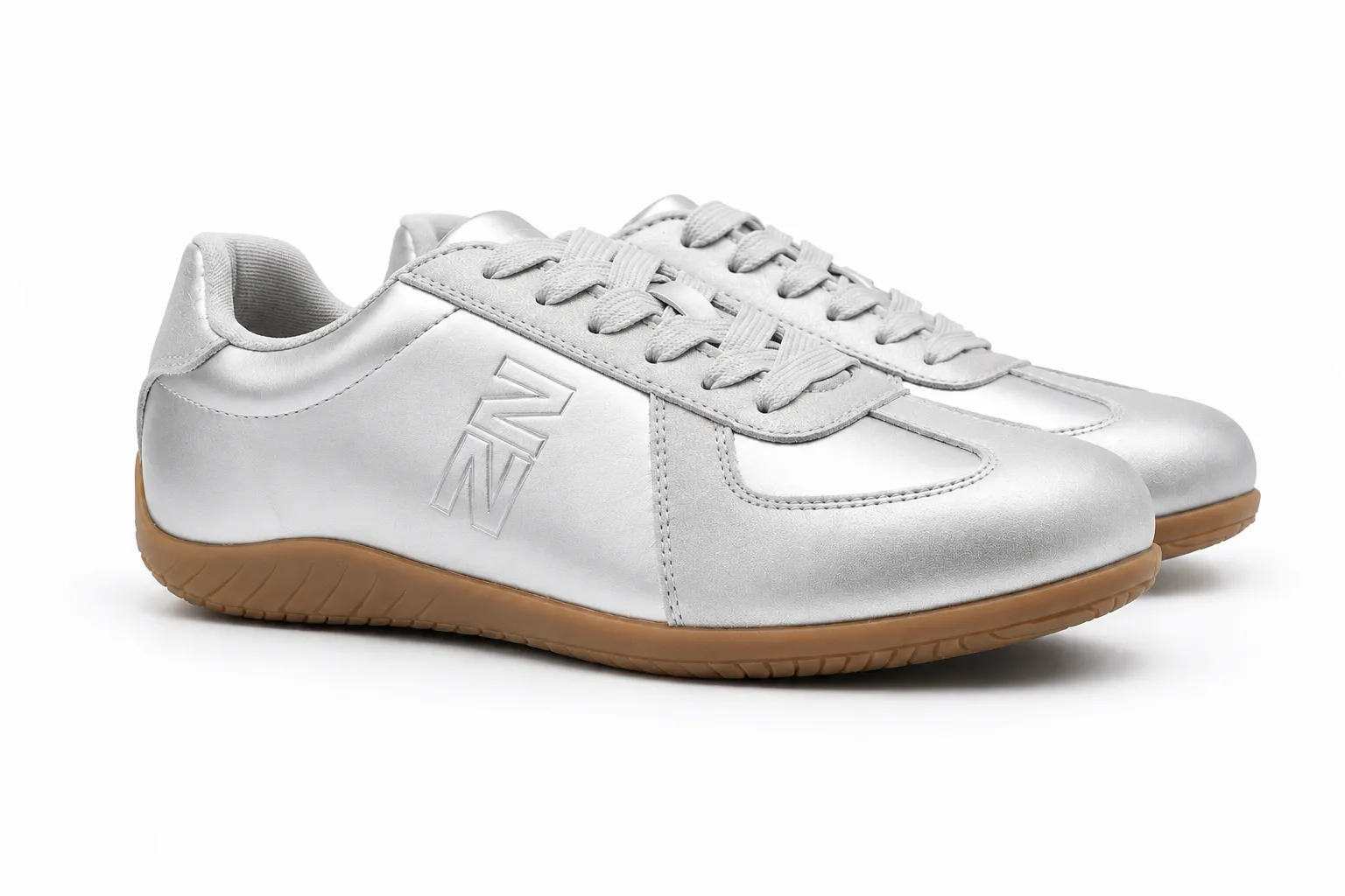 Sneaker - Silver3_result Zuri Luxe Silver Sneaker